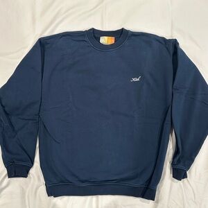 Kith Deep Blue Crewneck Sweater